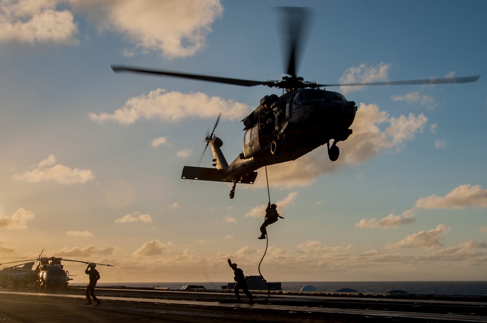 USS George Washington operates off Australian coast