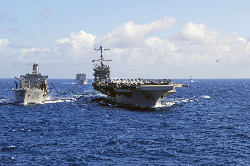 USS George Washington operates off Australian coast