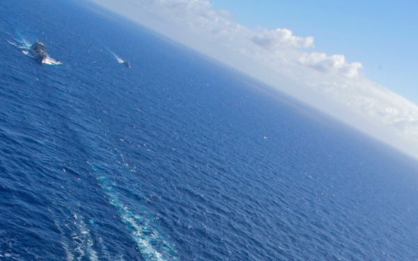 USS George Washington operates off Australian coast