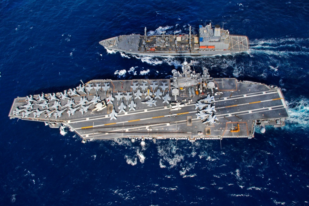 USS George Washington operates off Australian coast