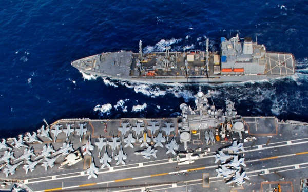 USS George Washington operates off Australian coast