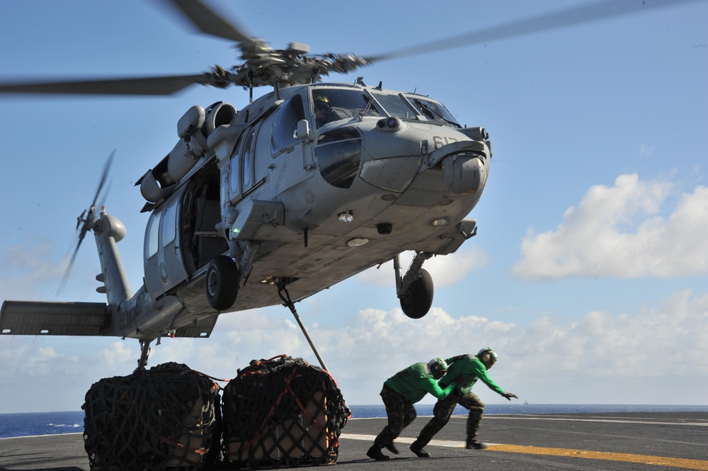 USS George Washington operates off Australian coast