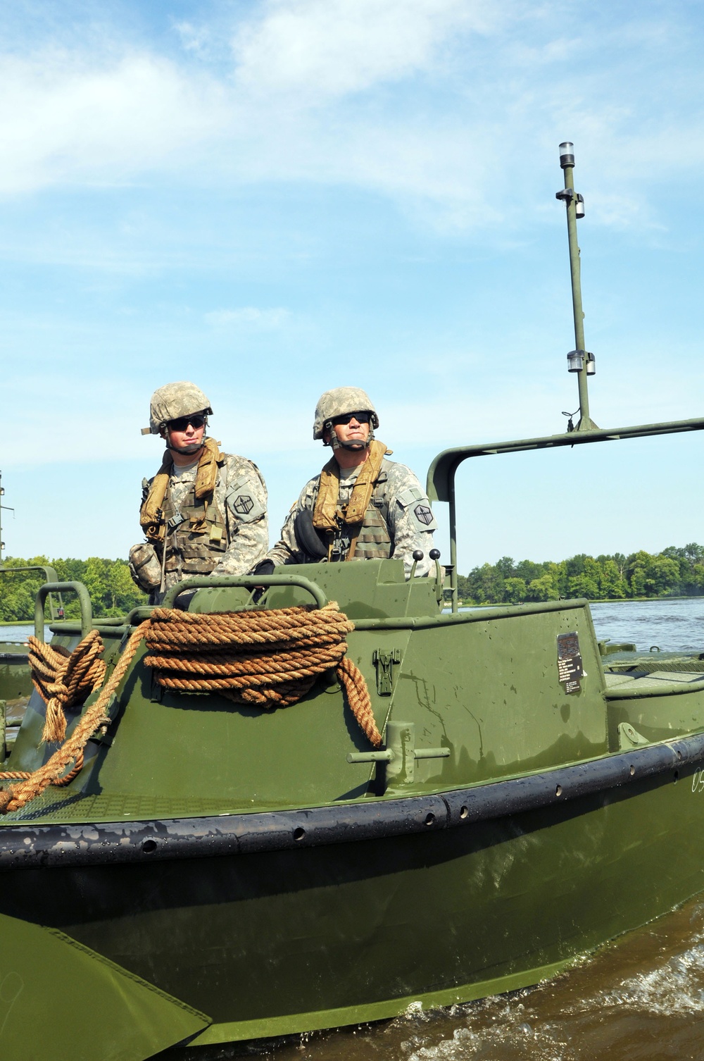 The 671st Engineer Company (Multi Role Bridge) prepare for Operation River Assault 2013