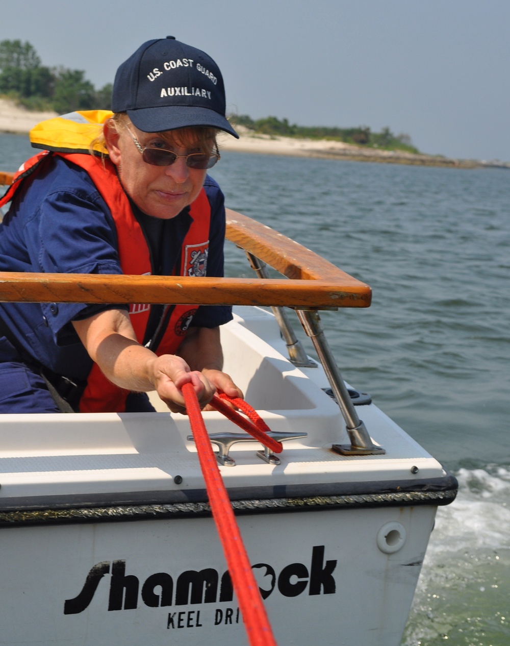 Auxiliary two-boat training