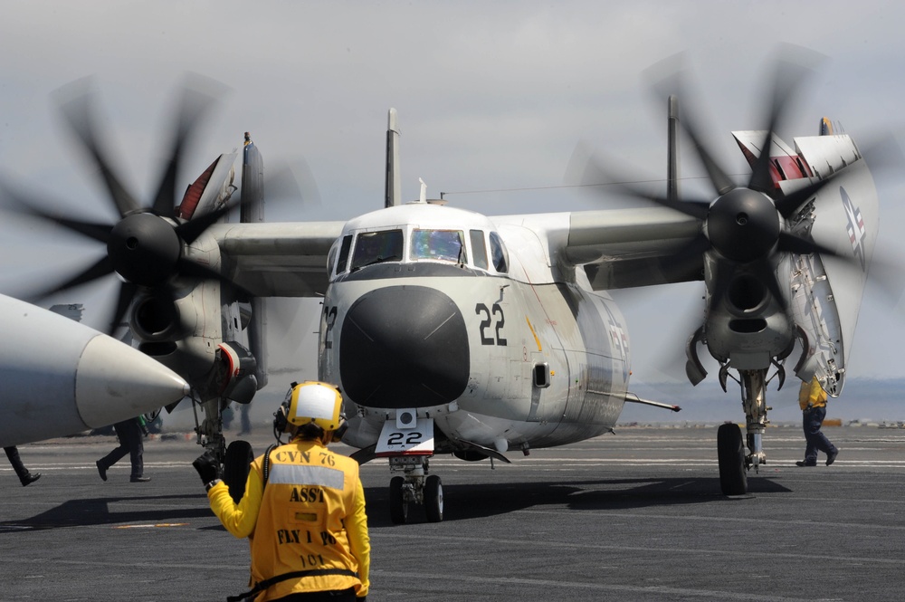 USS Ronald Reagan operations