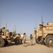 U.S. Marines with Fox Co., 2/2, return to Patrol Base Boldak