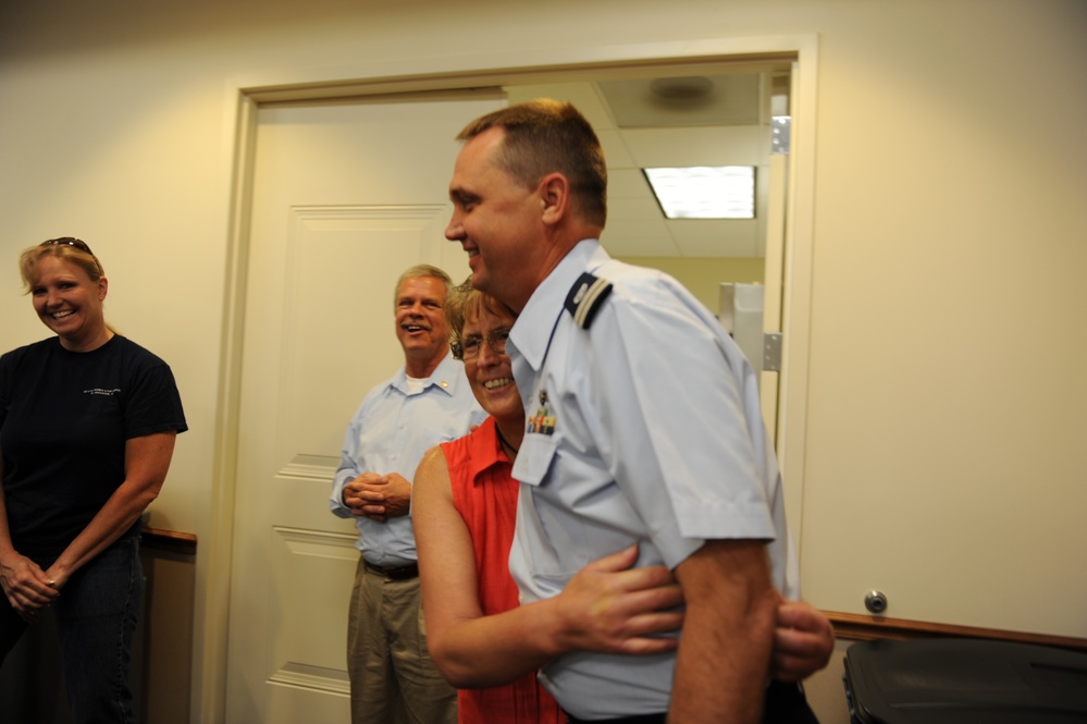 Auxiliary member awarded for saving woman's life