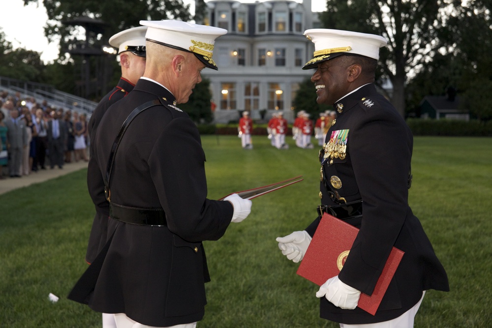 Retirement ceremony