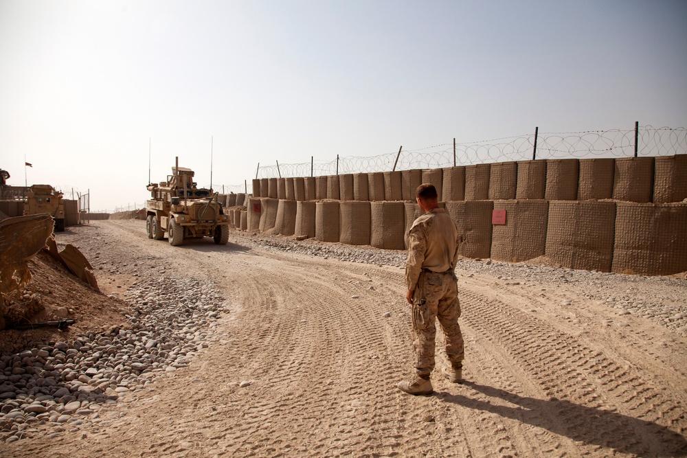 U.S. Marines with Fox Co., 2/2, conduct counter insurgency operations in Helmand province