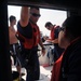 Coast Guard Station Fire Island boarding team members conduct safety inspections