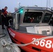 Coast Guard Station Fire Island boarding team members conduct safety inspections