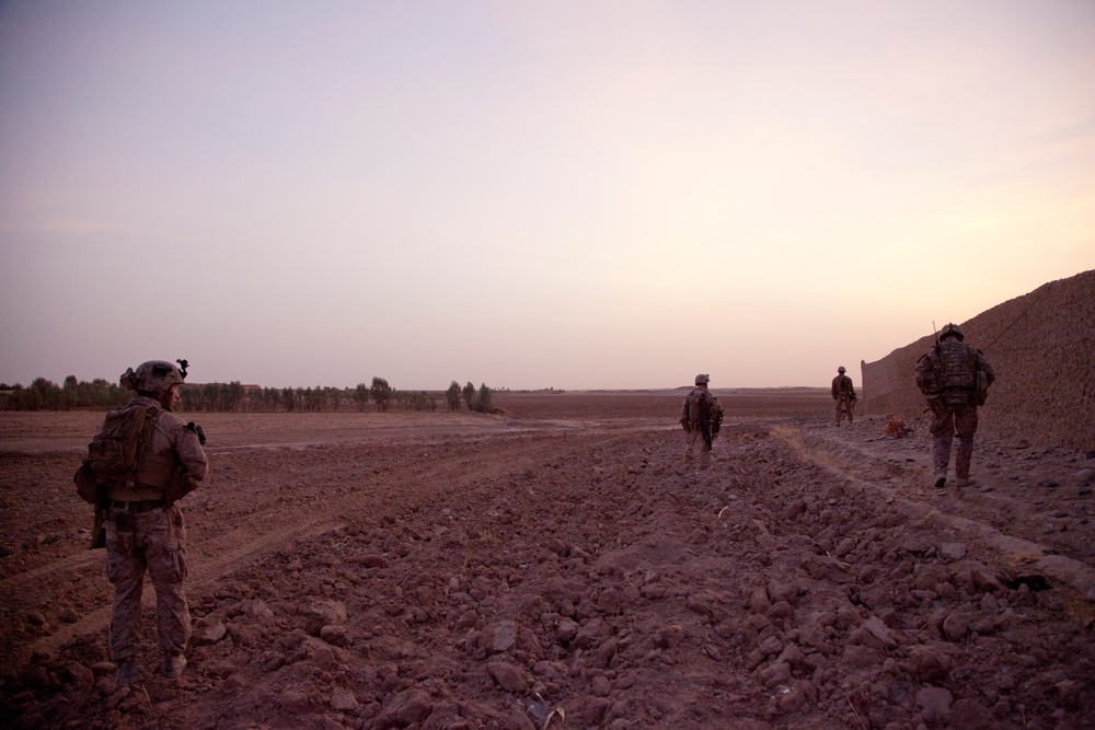 Fox Co., 2/2 Marines conduct Operation Grizzly Part 1