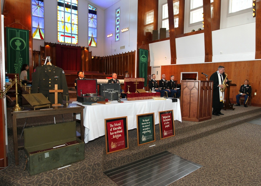 60th rededication anniversary service of Camp Zama and 238th Chaplain Corps