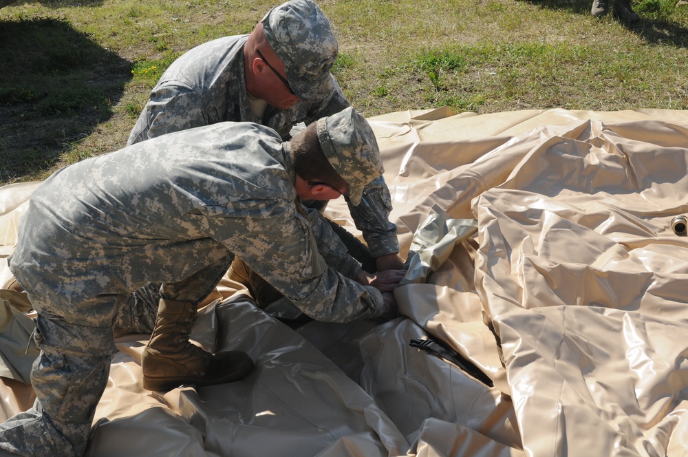 Army Reserve provides water purification for Homeland Disaster Response Exercise