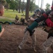 Photo Gallery: Marine recruits spar with pugil sticks for bayonet training on Parris Island