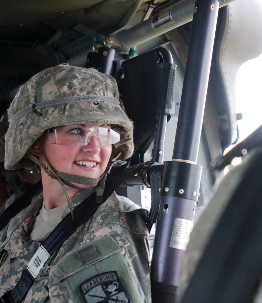 Womack nursing cadets train with All American Medevac Crew