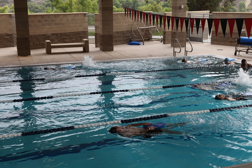 USMC Wounded Warrior Regiment Warrior Athlete Reconditioning Program Swim Camp