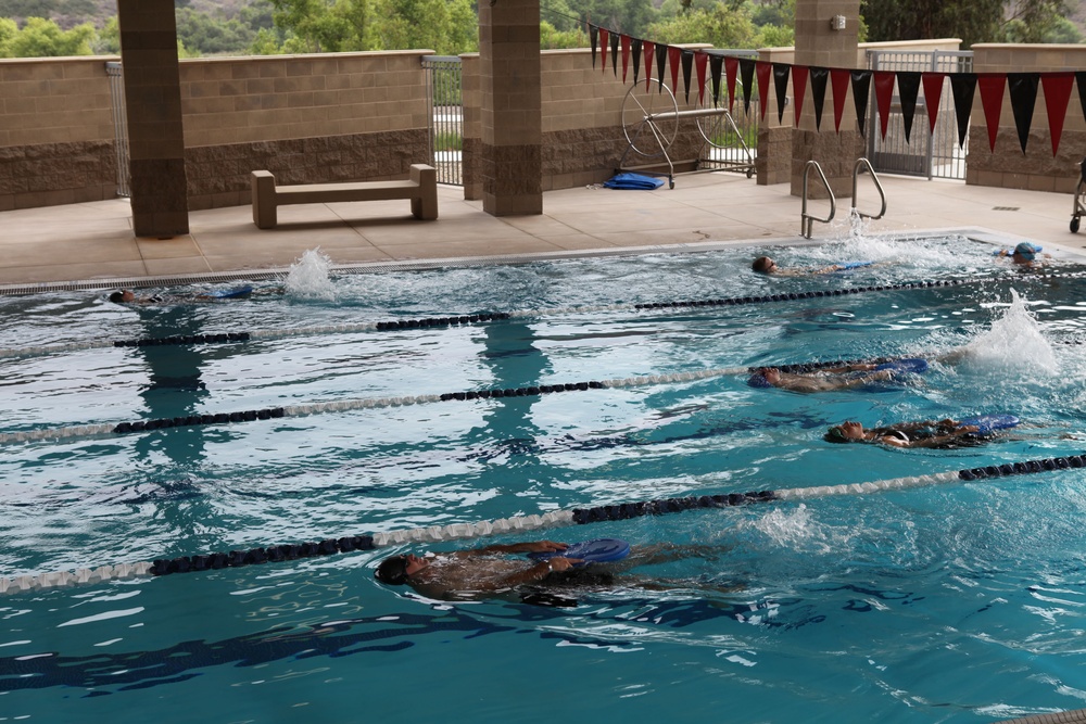 USMC Wounded Warrior Regiment Warrior Athlete Reconditioning Program Swim Camp