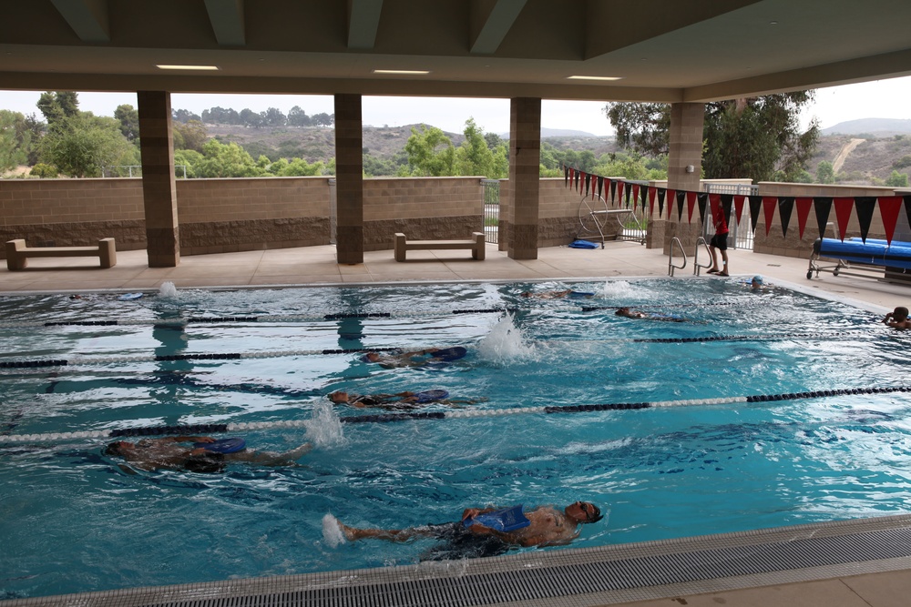 USMC Wounded Warrior Regiment Warrior Athlete Reconditioning Program Swim Camp