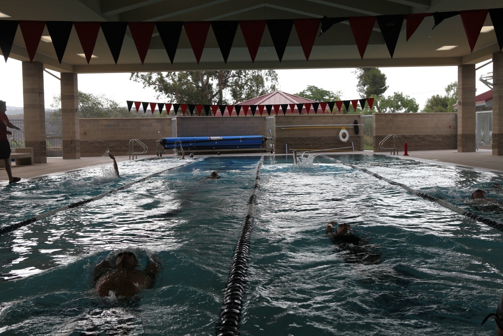 USMC Wounded Warrior Regiment Warrior Athlete Reconditioning Program Swim Camp