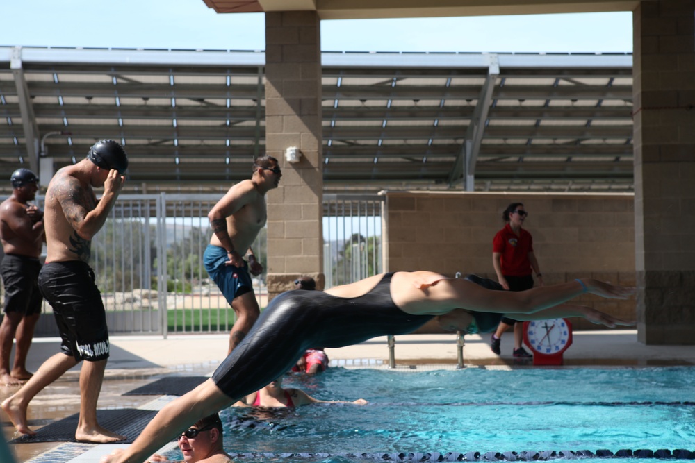 USMC Wounded Warrior Regiment Warrior Athlete Reconditioning Program Swim Camp