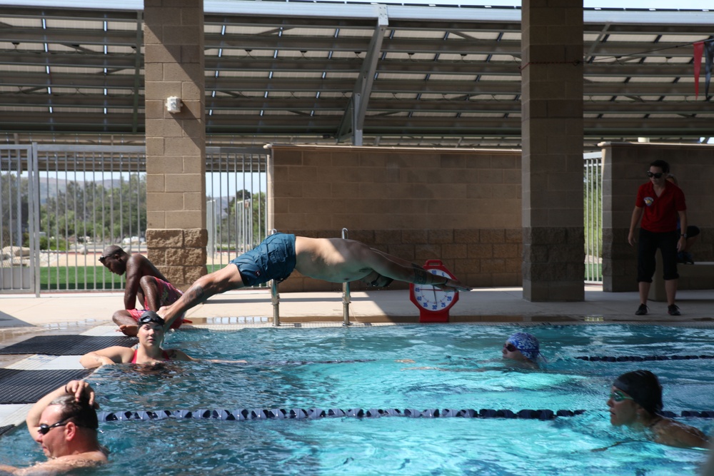 USMC Wounded Warrior Regiment Warrior Athlete Reconditioning Program Swim Camp