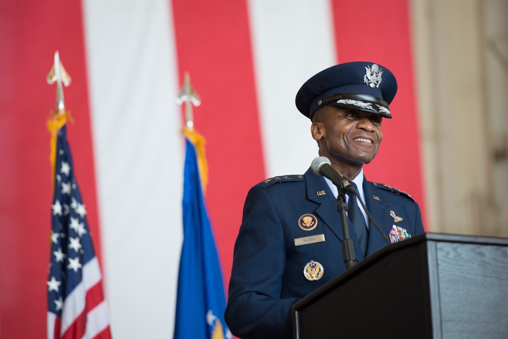 60th Air Mobility Wing change of command