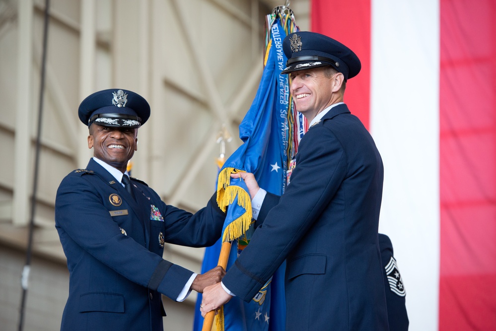 60th Air Mobility Wing change of command