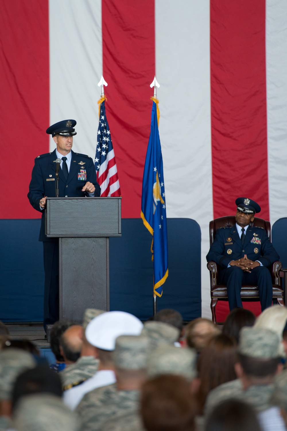 60th Air Mobility Wing change of command