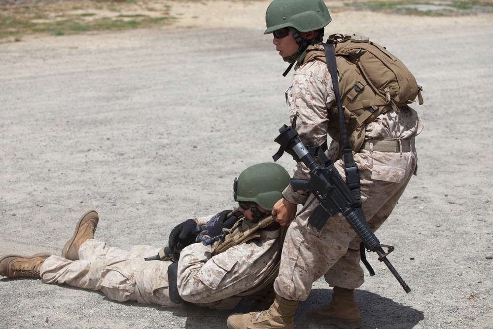 4th Force Recon conducts annual training at Bellows