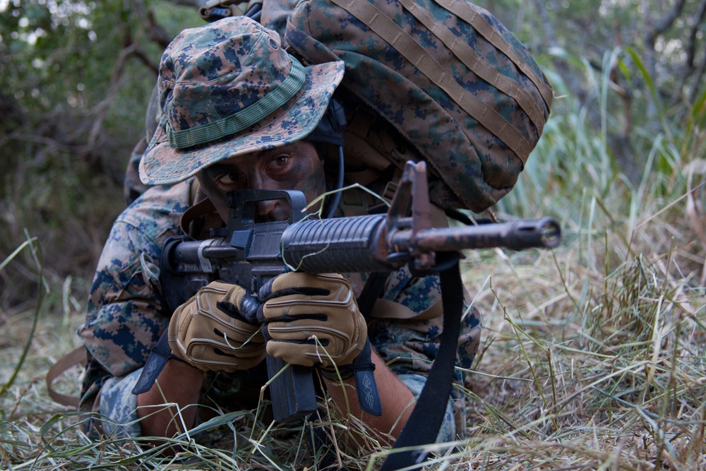 4th Force Recon conducts annual training at Bellows