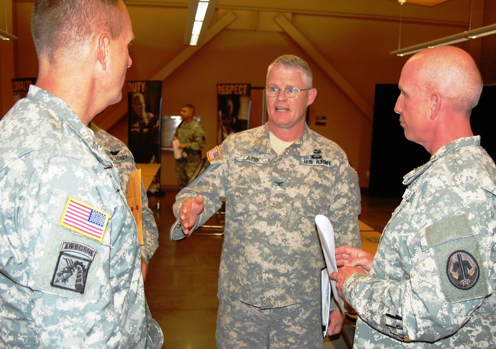 Col. Lamb leads Partnership Zone Council