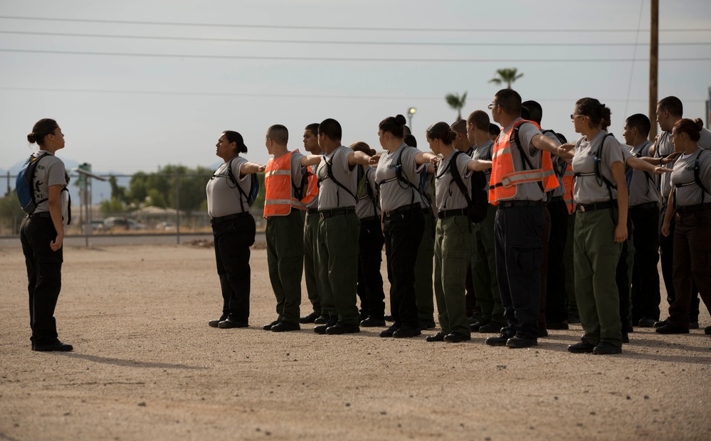 Law Enforcement Academy trains aboard MCAS Yuma