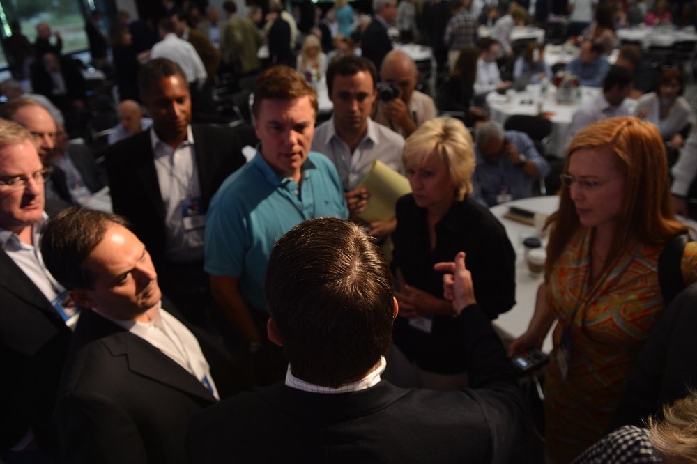 Carter attends the Aspen Security Forum