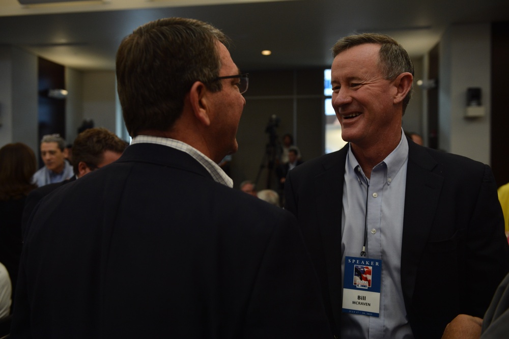 Carter attends the Aspen Security Forum