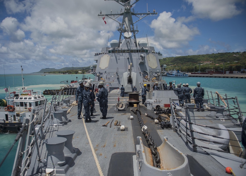 USS Momsen activity