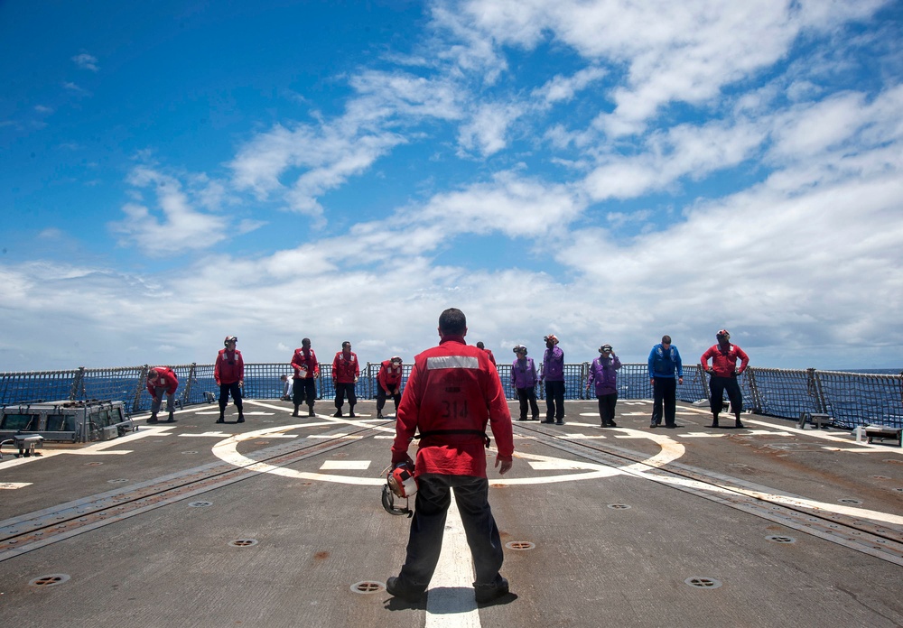 USS Chafee action