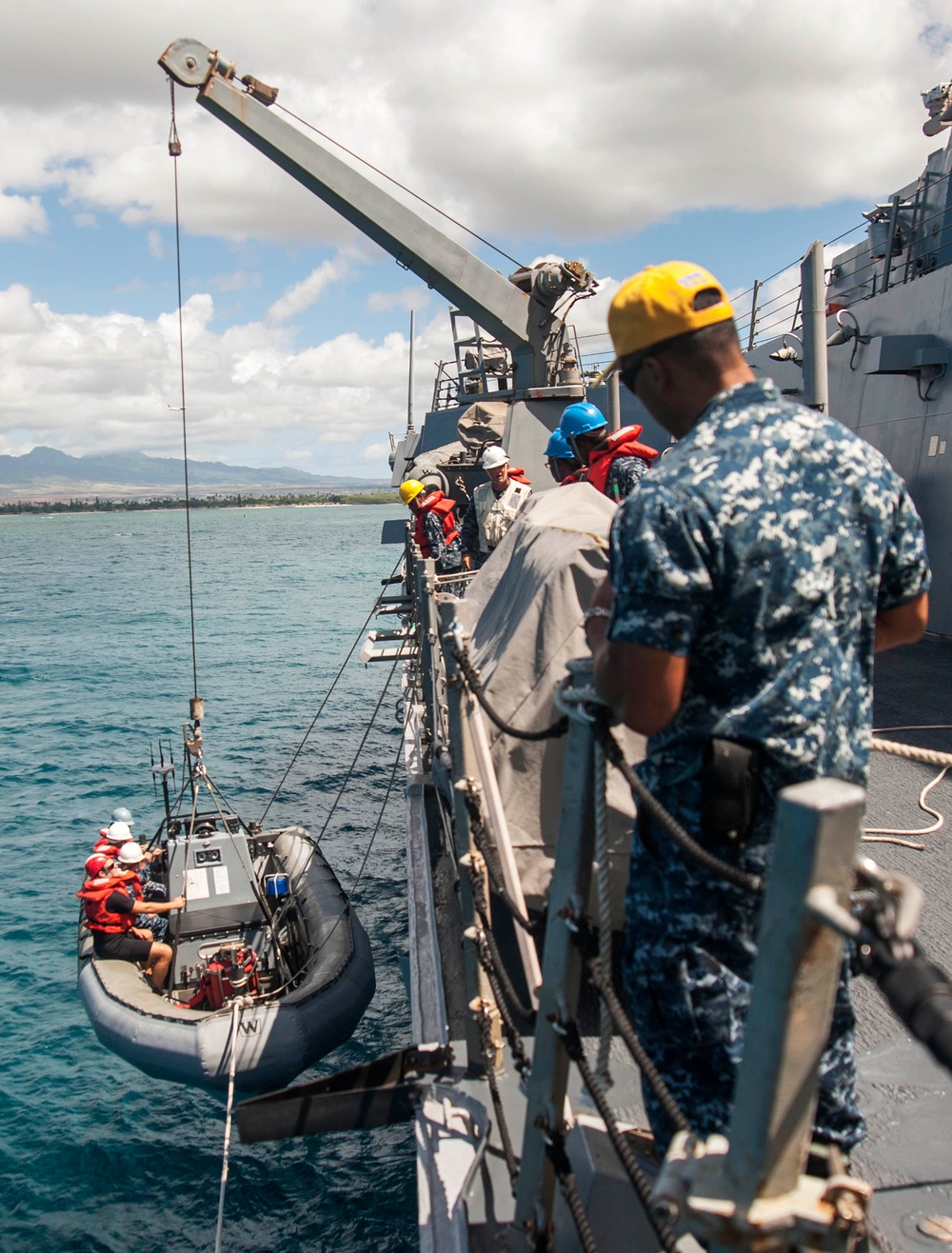 USS Chafee action