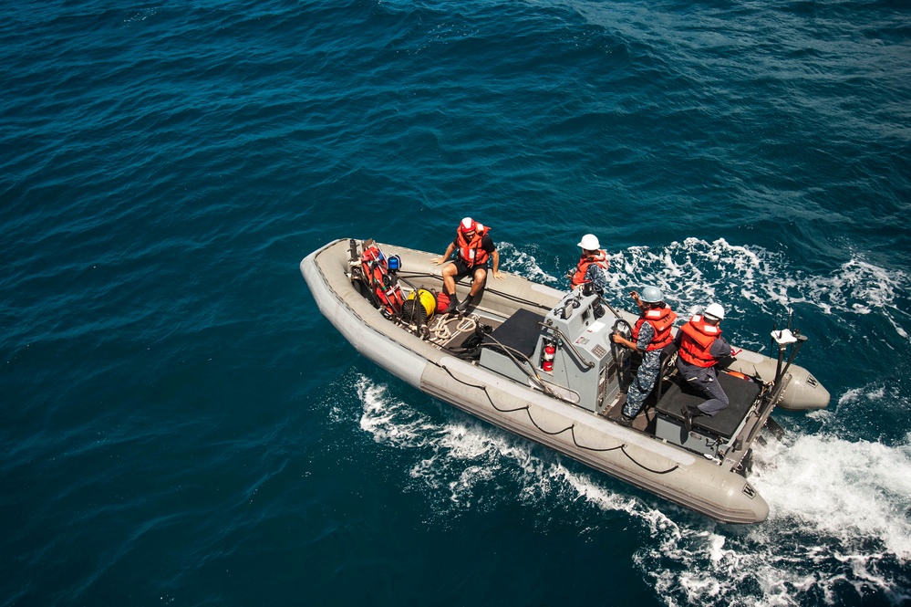USS Chafee action