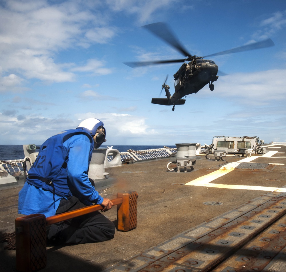 USS Chafee action