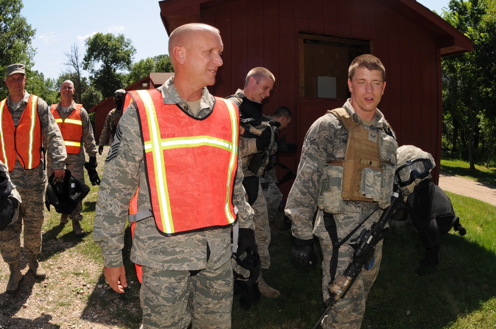 Training at Camp Grafton