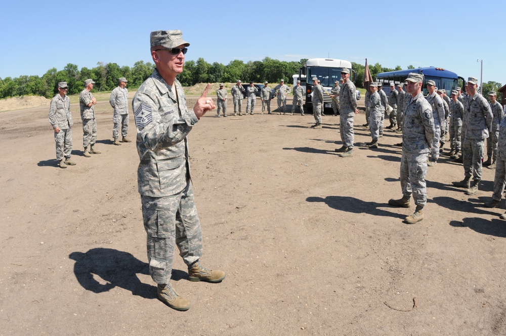 Training at Camp Grafton