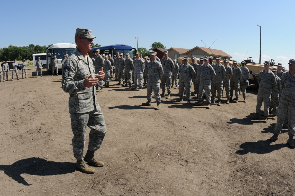 Training at Camp Grafton