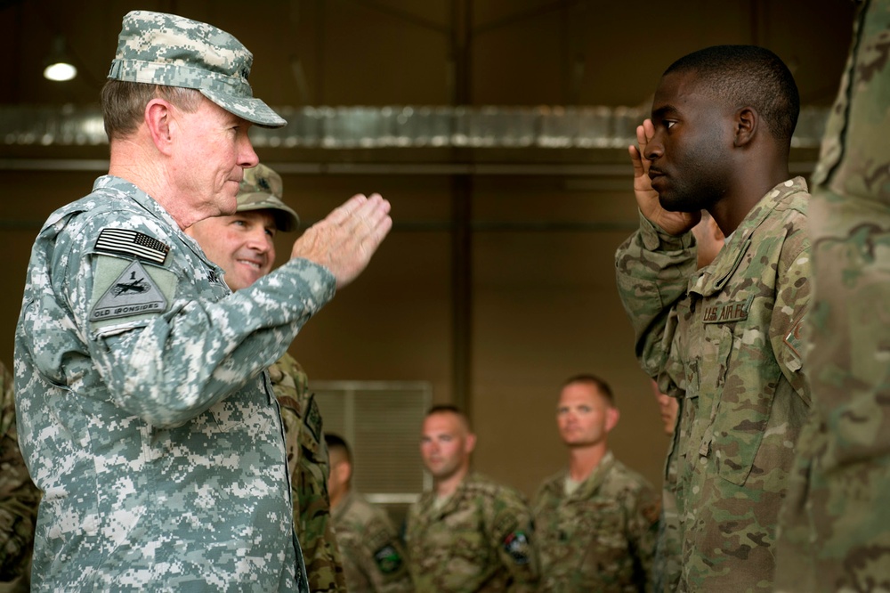 Dempsey in Afghanistan