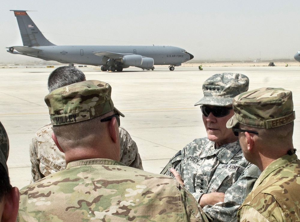 Dempsey in Afghanistan