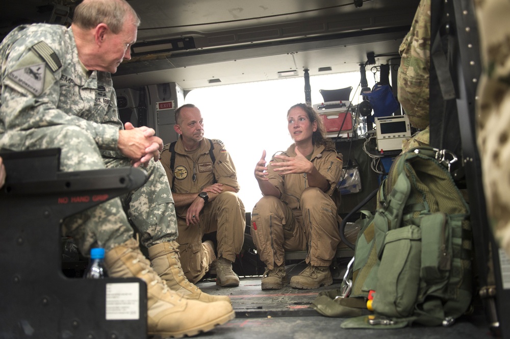 Dempsey in Afghanistan