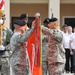 Change of Command 509th Signal Battalion; Uncasing of the Colors