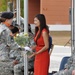 Change of command 509th Signal Battalion, uncasing of the colors