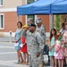 Change of command 509th Signal Battalion, uncasing of the colors