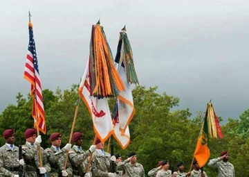The 108th ADA Brigade Color Guard does it again